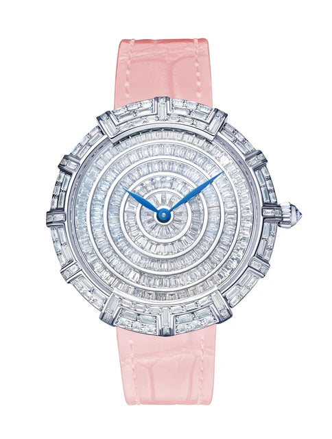 TIELBO Orologio ufficiale autentico da donna Movimento svizzero al quarzo Abbagliante semplice orologio da donna impermeabile retrò alla moda con diamanti 