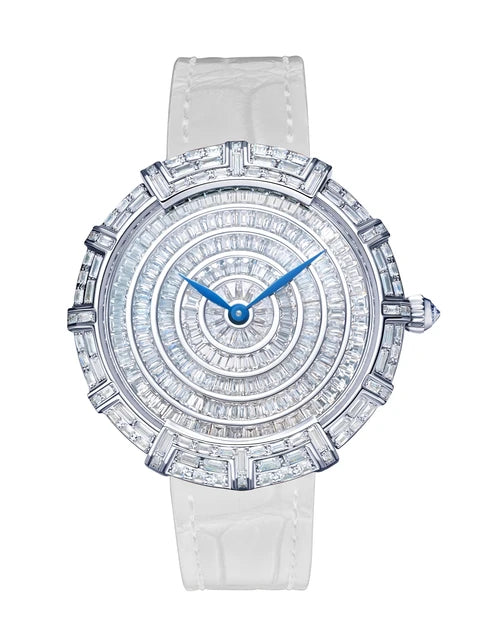 TIELBO Orologio ufficiale autentico da donna Movimento svizzero al quarzo Abbagliante semplice orologio da donna impermeabile retrò alla moda con diamanti 